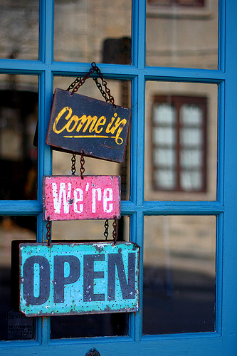 Come In We're Open