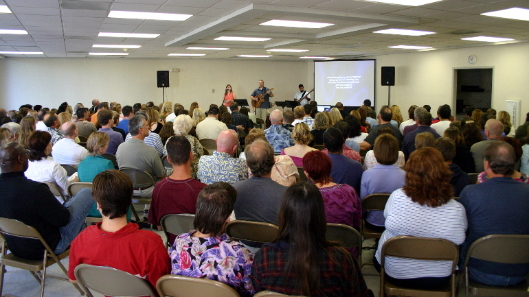 Service at Hamilton Street Park